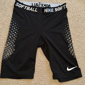 Nike softball shorts